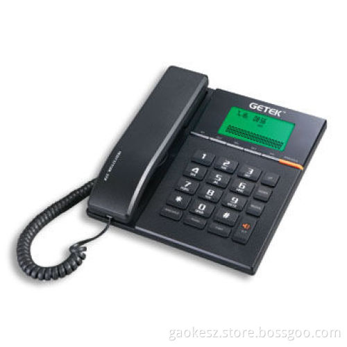 FSK/DTMF Dual Caller ID Phone with 5 Groups of Outgoing Calls and 3 One-touch Memory